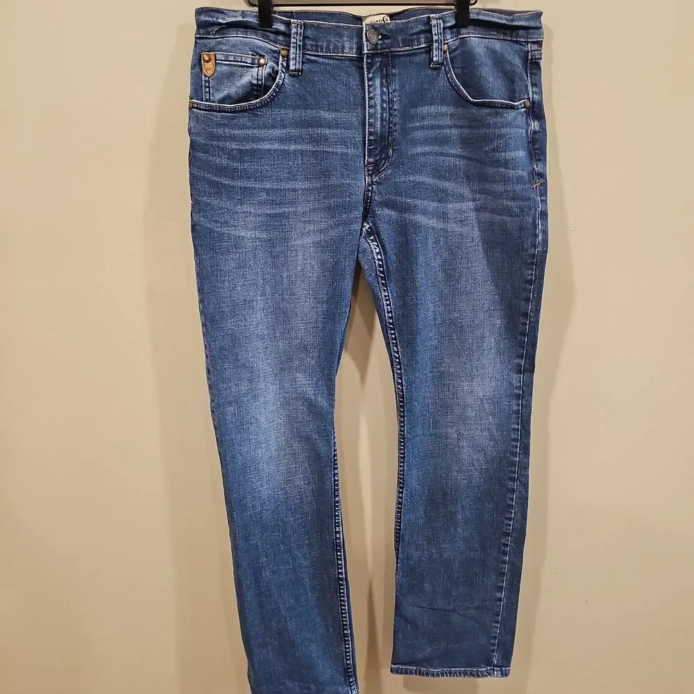 Moonshine Spirit 120 Proof Jeans 38x34 Slim Straight Men's
